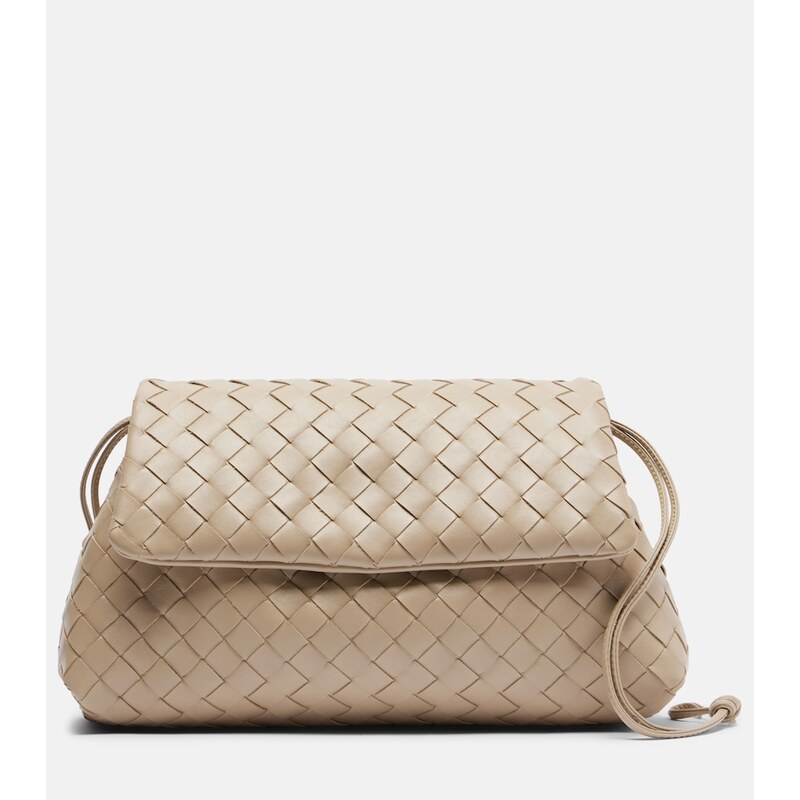 Bottega Veneta Giorno Intrecciato Small leather shoulder bag