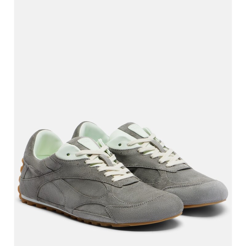 Bottega Veneta Orbit Flash suede sneakers