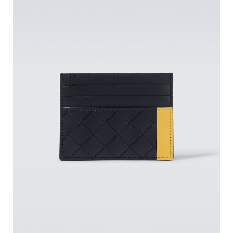 Bottega Veneta Intrecciato leather card holder