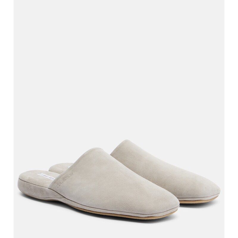Calvin Klein Collection Hugh suede slippers