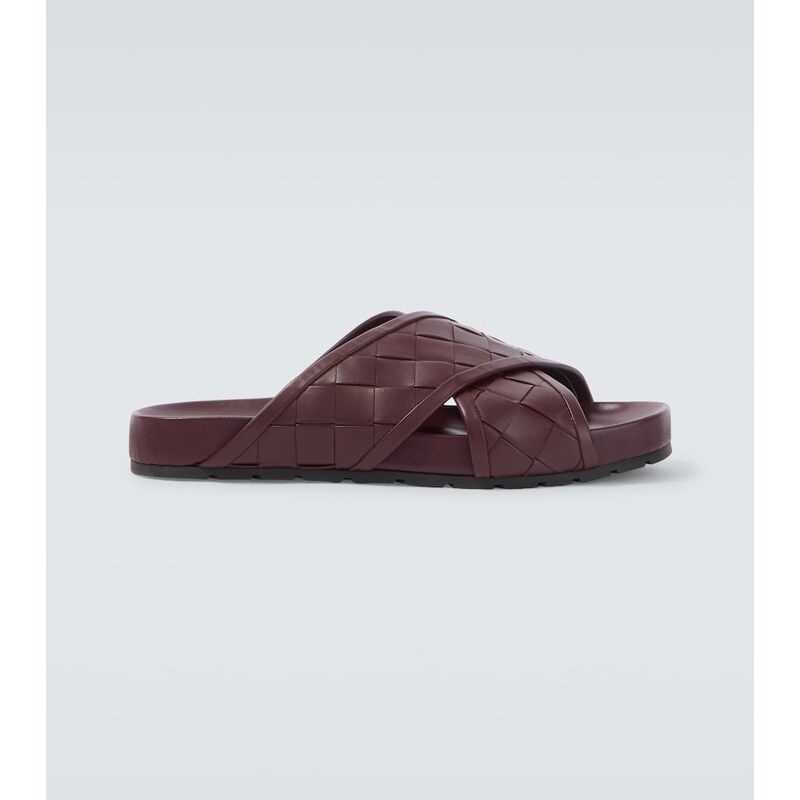 Bottega Veneta Tarik Intrecciato leather sandals