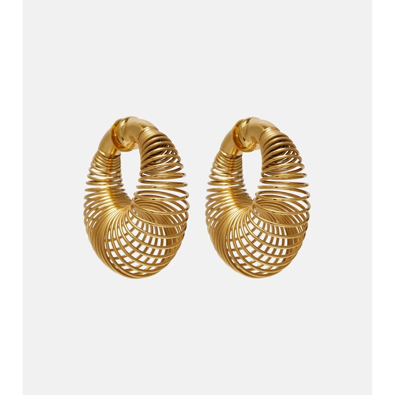 Alaïa Spiral hoop earrings