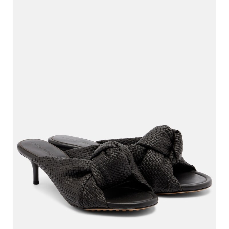 Bottega Veneta Cherry Intreccio leather sandals