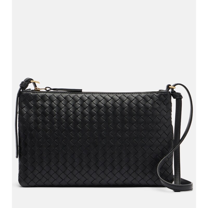 Bottega Veneta Piccolo Intrecciato Medium leather pouch