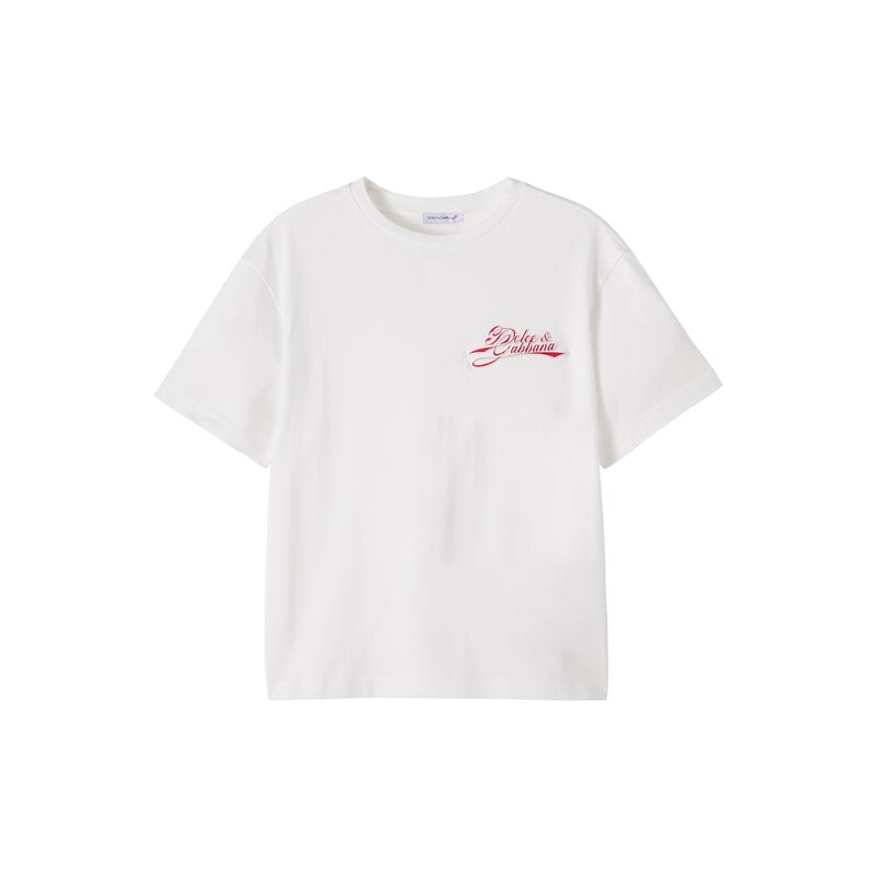 Dolce&Gabbana Kids Logo cotton jersey T-shirt