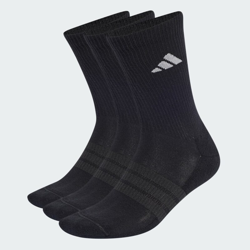 Adidas PONOŽKY CUSHIONED SPORTSWEAR CREW - 3 PÁRY V BALENÍ