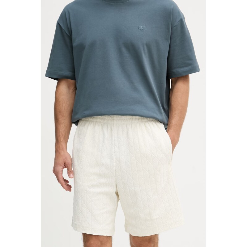 Calvin Klein Jeans teplákové šortky pánské bavlněné