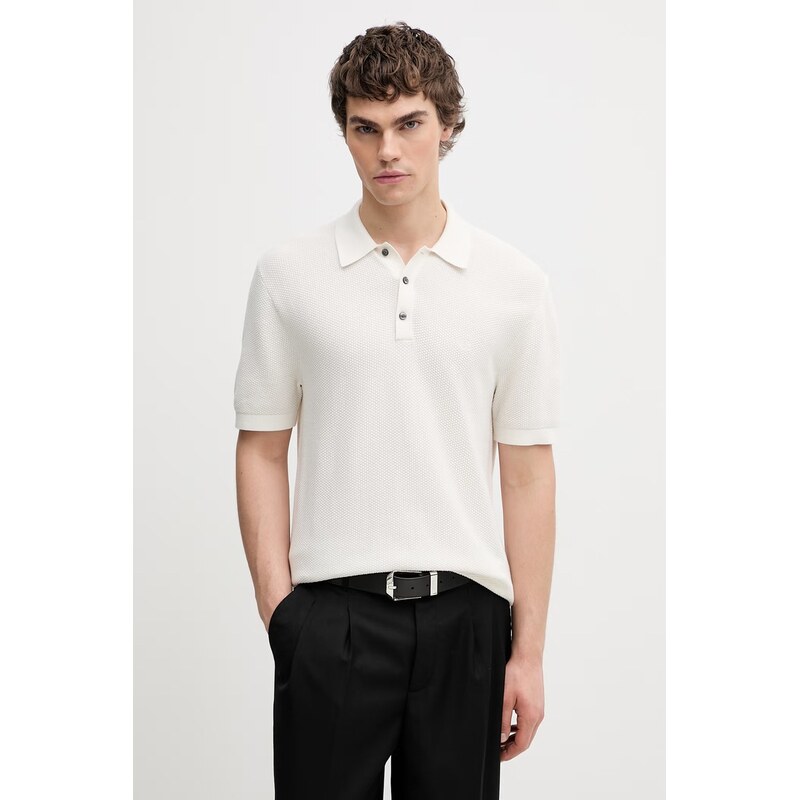 Calvin Klein svetrové polo pánské bavlněné
