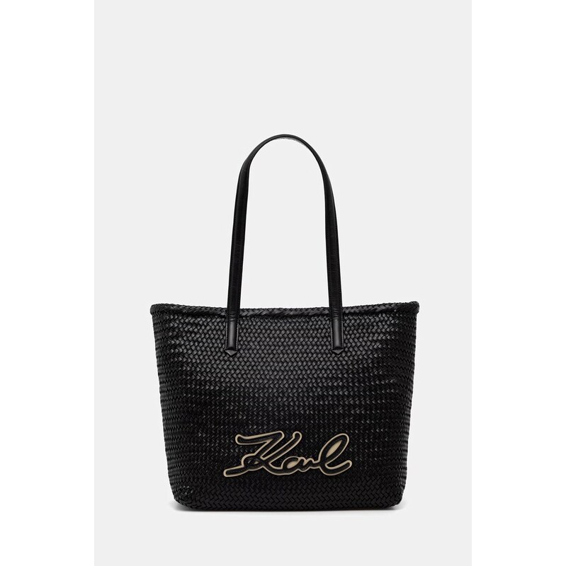 Karl Lagerfeld nákupní taška dámská kožená K/SIGNATURE 115585877