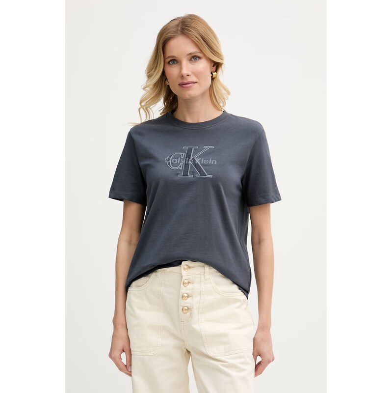 Calvin Klein Jeans tričko dámské bavlněné