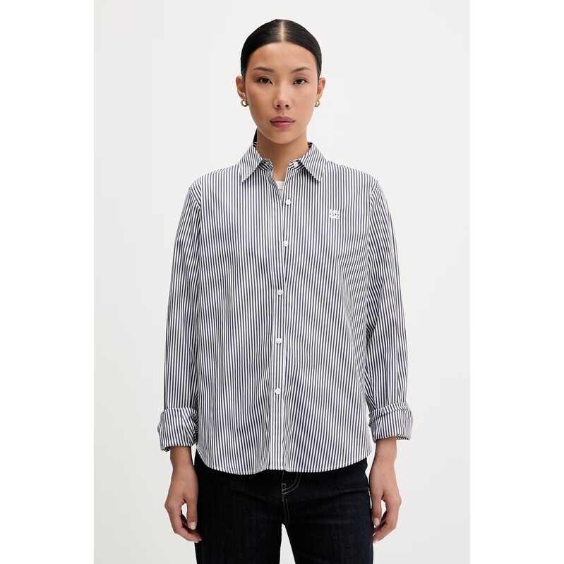 HUGO košile dámská s bavlnou The Essential Shirt 115605563