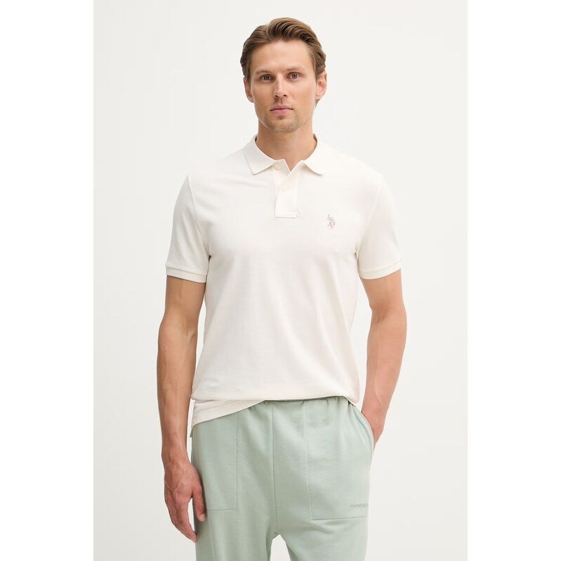 U.S. Polo Assn. pánské bavlněné polo DHM PIQUE