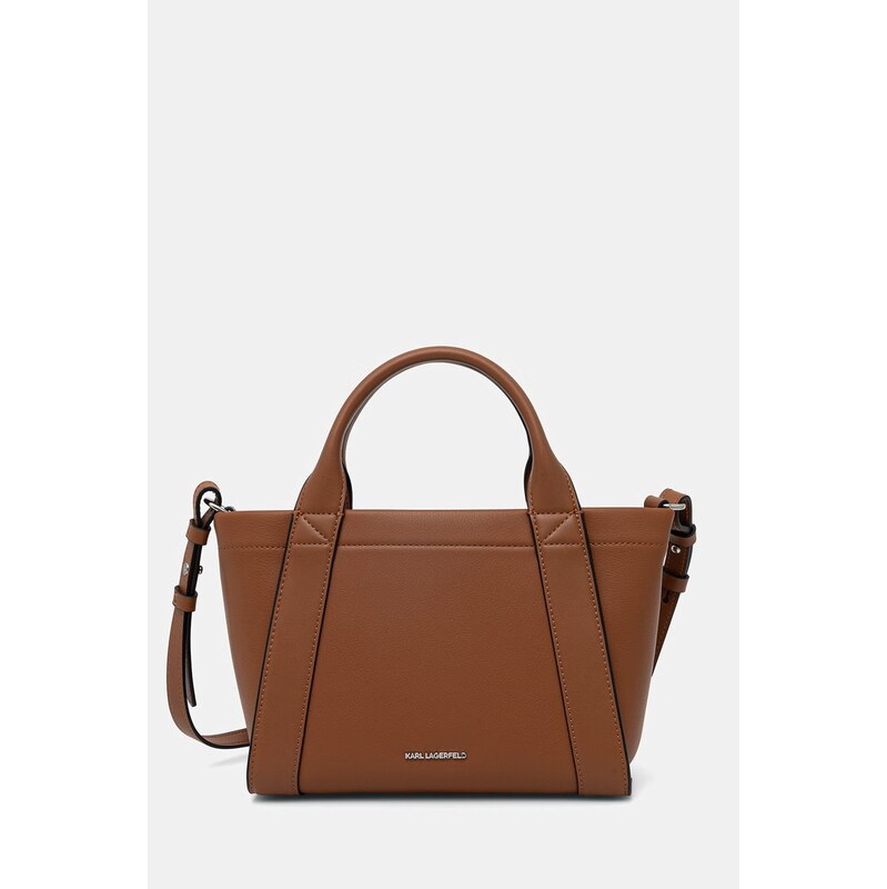 Karl Lagerfeld crossbody kabelka dámská z imitace semiše K/VILLE 115586095