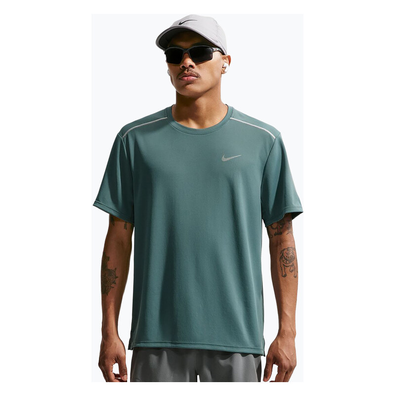 Pánské běžecké tričko Nike Miler Dri-Fit UV mineral slate
