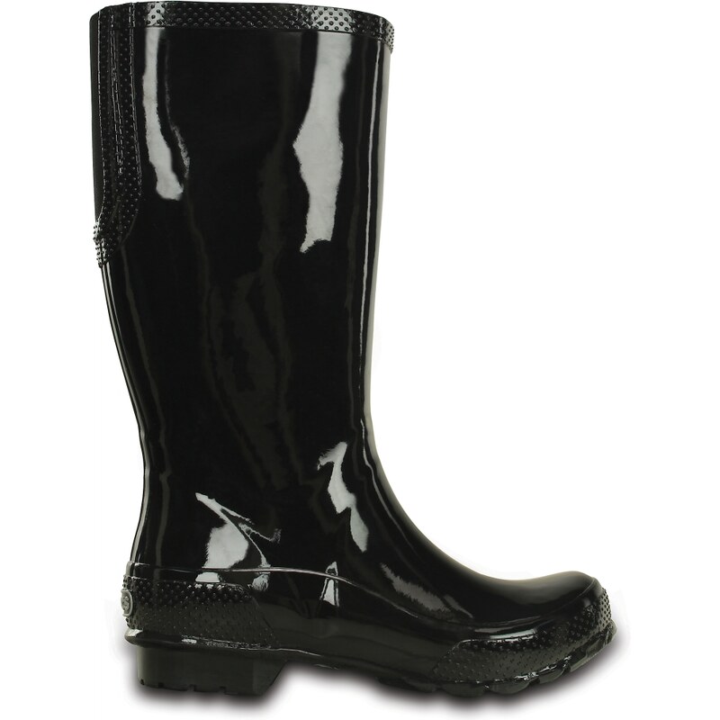 Crocs Boot Women Black/Black Crocs Tall Rain