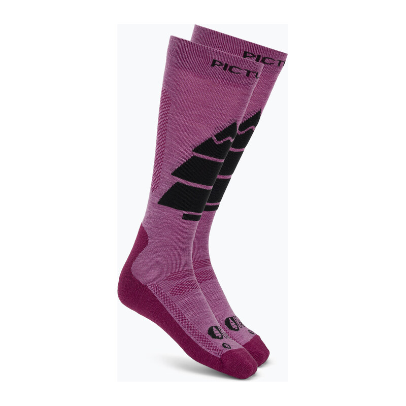Lyžařské ponožky Picture Wooling bright magenta