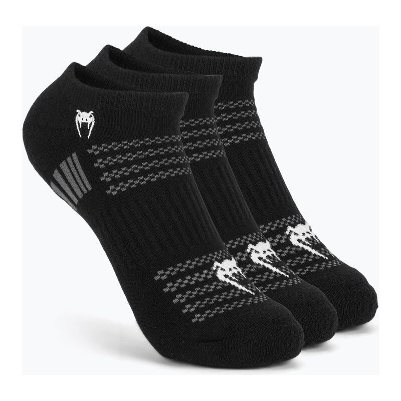 Neviditelné ponožky Venum Vector 3 páry black/grey