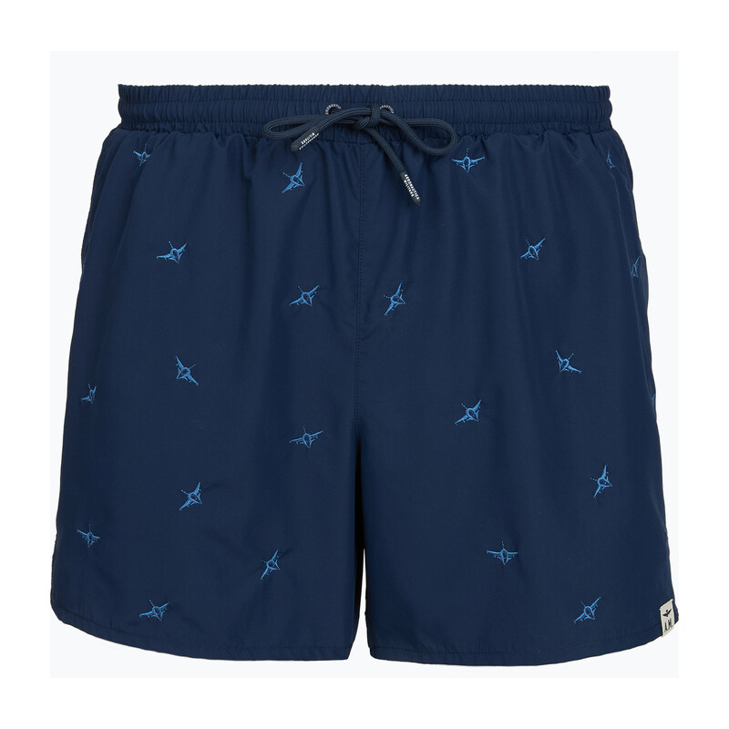 Pánské plavkové šortky Aeronautica Militare BW0232UCT04317 navy