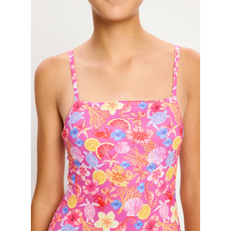 Dívčí menstruační plavky Modibodi Marine Dream Teen Swimwear One