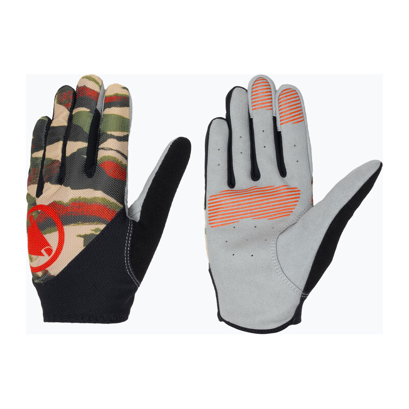 Pánské cyklistické rukavice Endura Hummvee Lite Iconed tweed