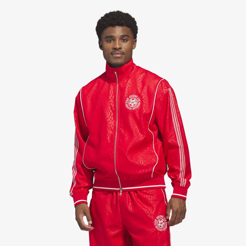 adidas Originals Mikina adidas Track Jacket Ny Pure Ruby L