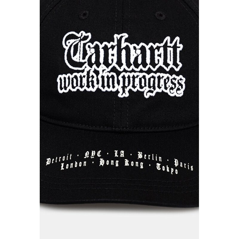 Carhartt WIP World Tour Cap kšiltovka bavlněná pánská