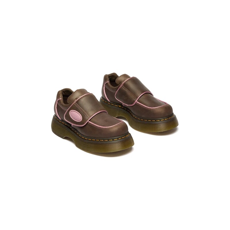 Dr. Martens polobotky dámské kožené Buzz Strap