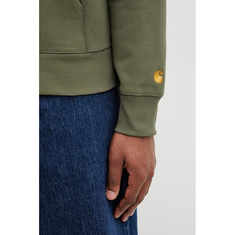 Carhartt WIP Hooded Chase Jacket mikina bavlněná pánská