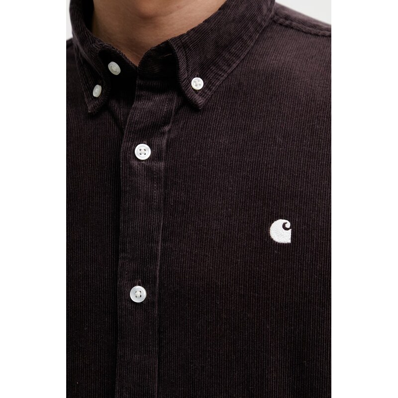 Carhartt WIP L/S Madison Fine Cord Shirt košile manšestrová pánská