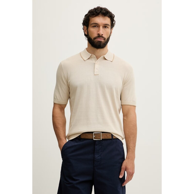 United Colors of Benetton svetrové polo pánské bavlněné