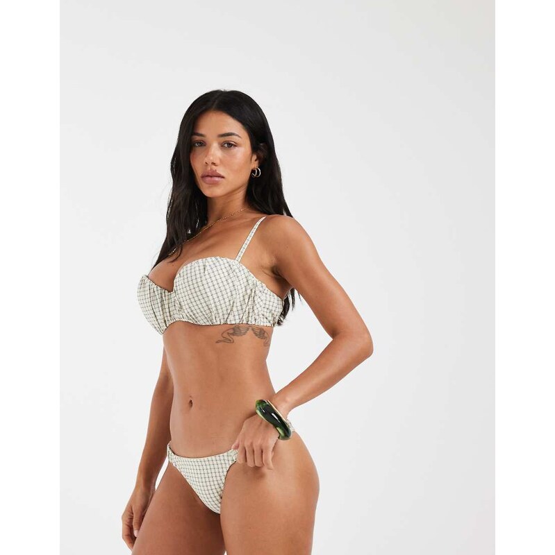 ASOS DESIGN Fuller Bust Piper Paper touch hidden underwire