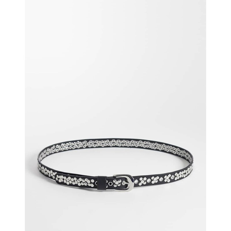 Weekday studded belt in black 115589689