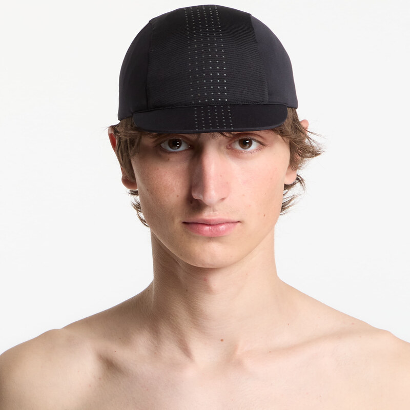 Kšiltovka Rapha Brevet Cap Black/ Black Universal
