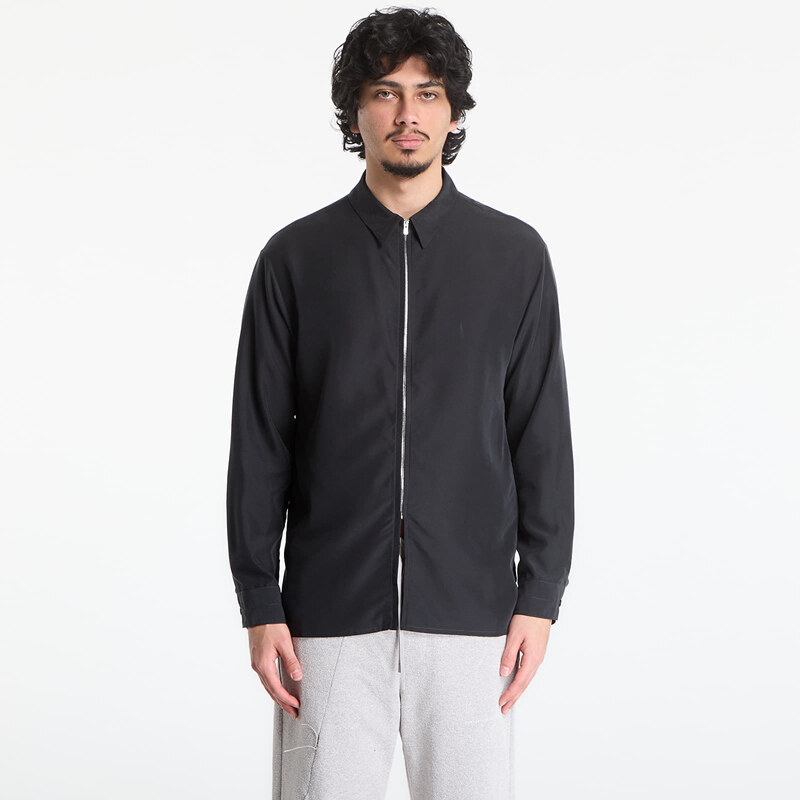 Košile Post Archive Faction (PAF) Zip Shirt (Archive) Black