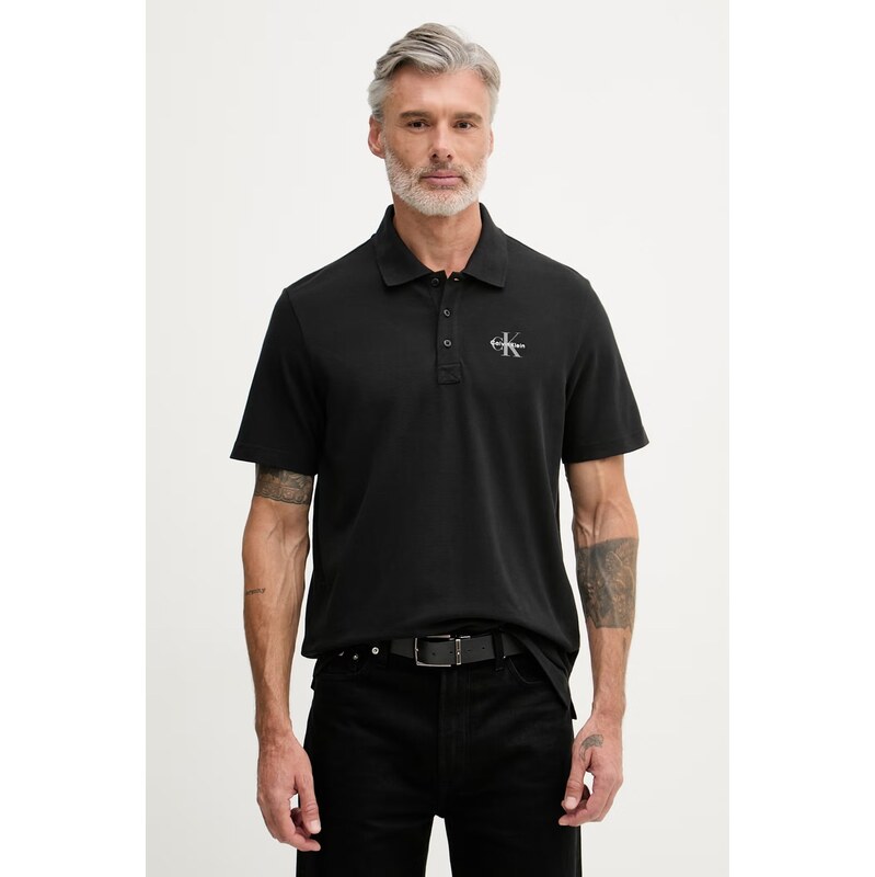 Calvin Klein Jeans polo pánské bavlněné