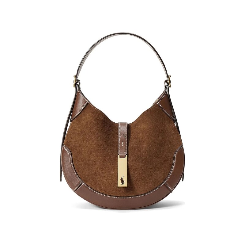 Polo Ralph Lauren hobo kabelka dámská kožená 115589365