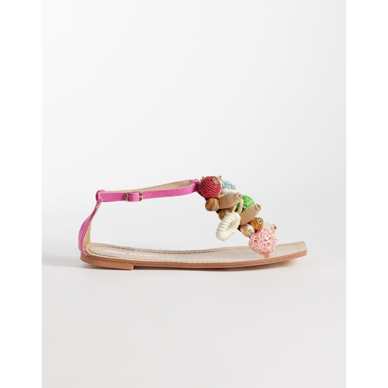 Public Desire sandals in bright pink 115678875
