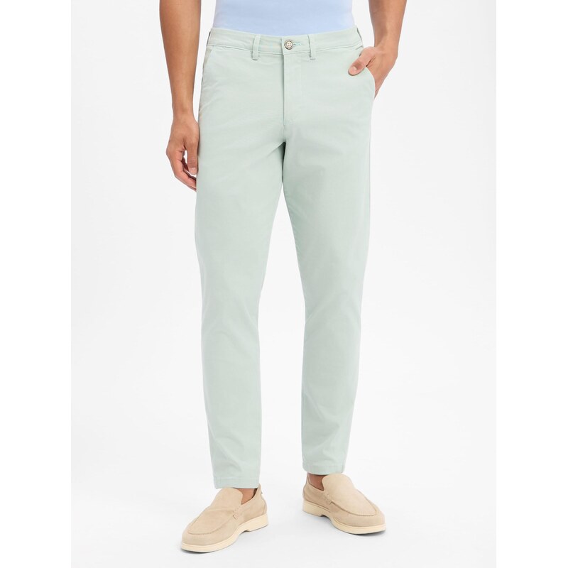 SELECTED Chino kalhoty SLHNew Miles aqua modrá