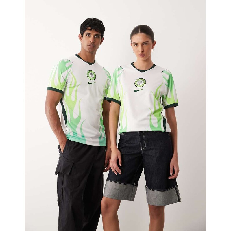 Nike Football Nike Nigeria World Cup 26 away jersey in white