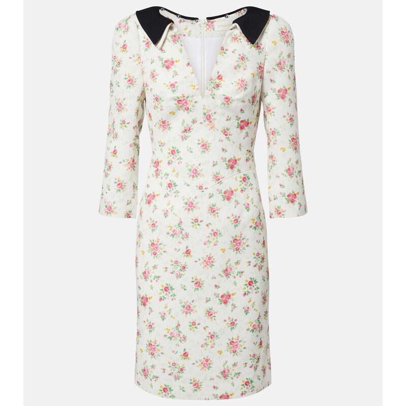 Shushu/Tong Floral midi dress