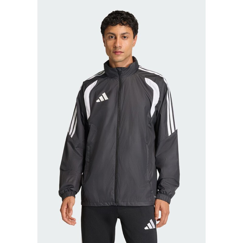 ADIDAS PERFORMANCE Sportovní bunda 'Tiro26 League' černá / bílá