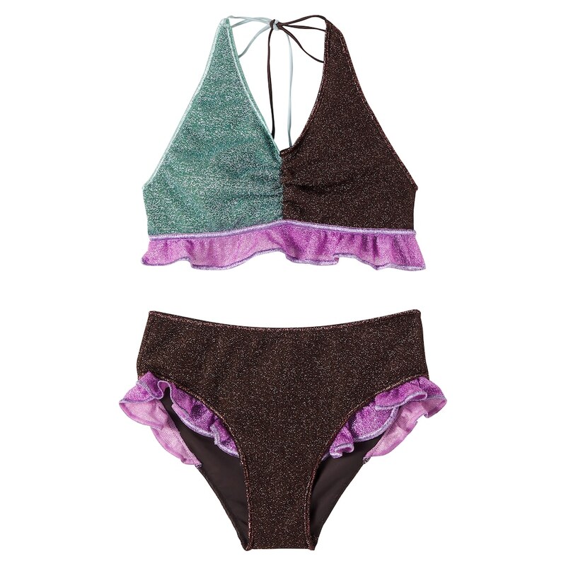 Oseree Kids OsÃree Kids LumiÃ¨re ruffled bikini