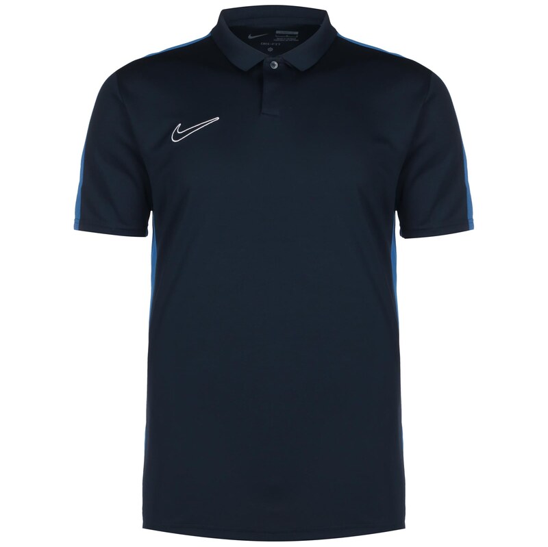 NIKE Funkční tričko Academy 23 modrá / námořnická modř / bílá
