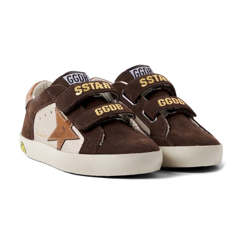 Golden Goose Kids Old School suede sneakers