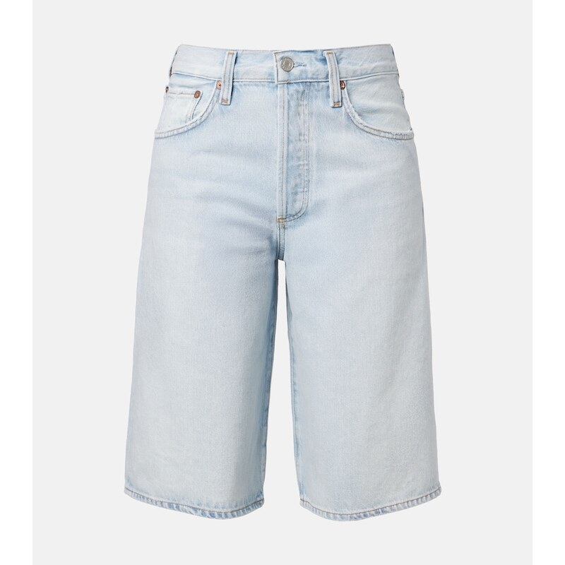 Agolde Ramona denim Bermuda shorts