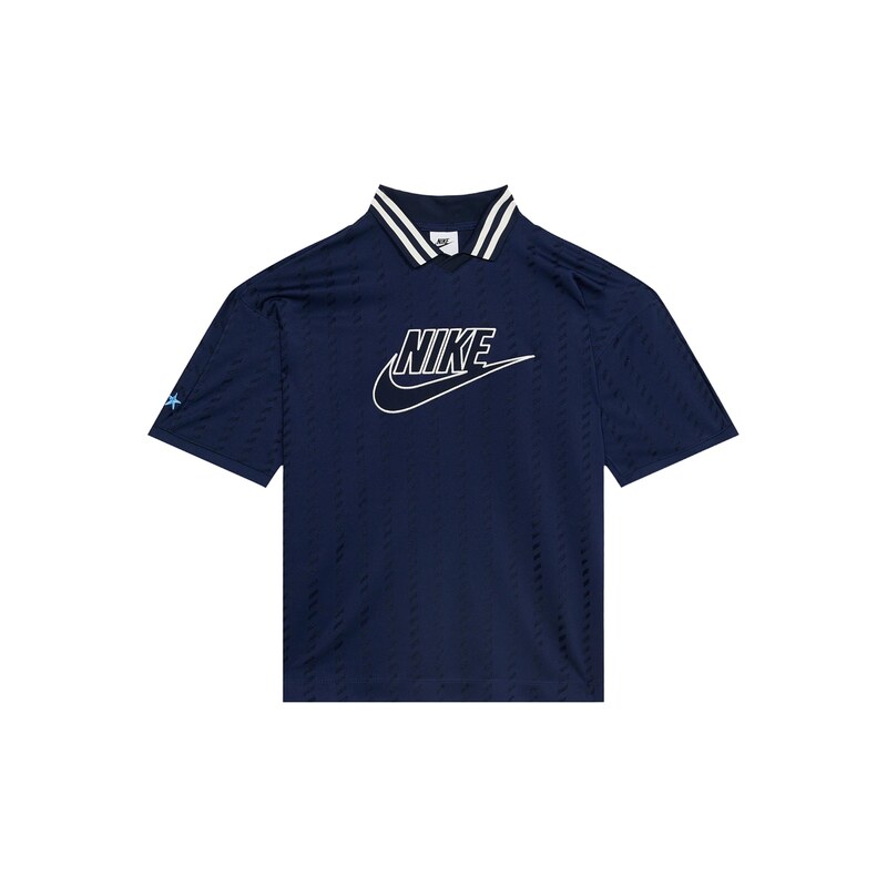 Nike Sportswear Tričko námořnická modř / bílá