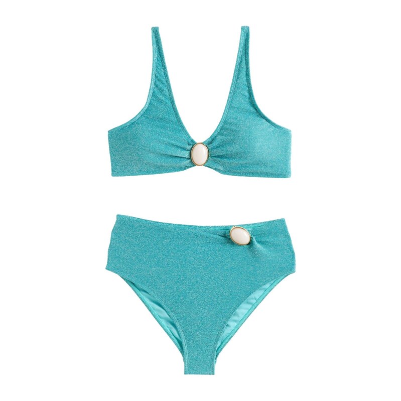 Friends Like These Bikiny azurová modrá
