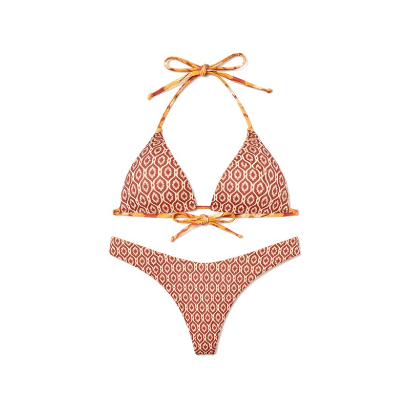 Gisela Bikiny žlutá / červená / bílá 115593904