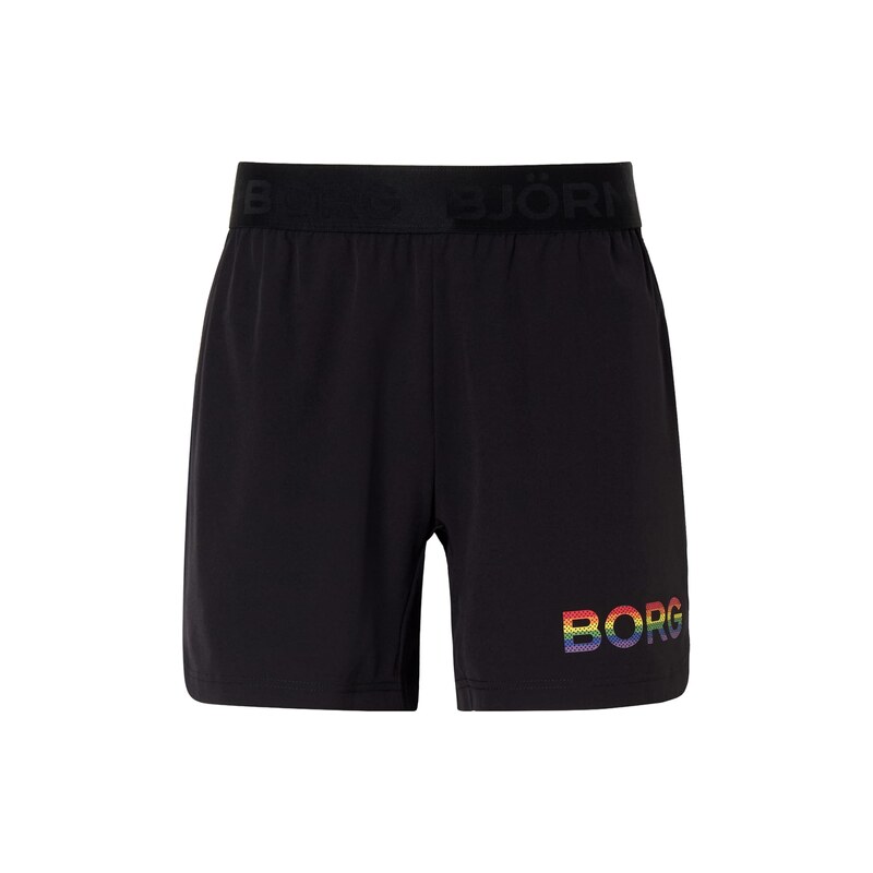 BJÖRN BORG Sportovní kalhoty fialová / oranžová / červená / černá 115593983
