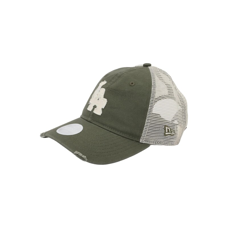 NEW ERA Kšiltovka WMNS 9TWENTY TRUCKER LOSDOD šedá / olivová /